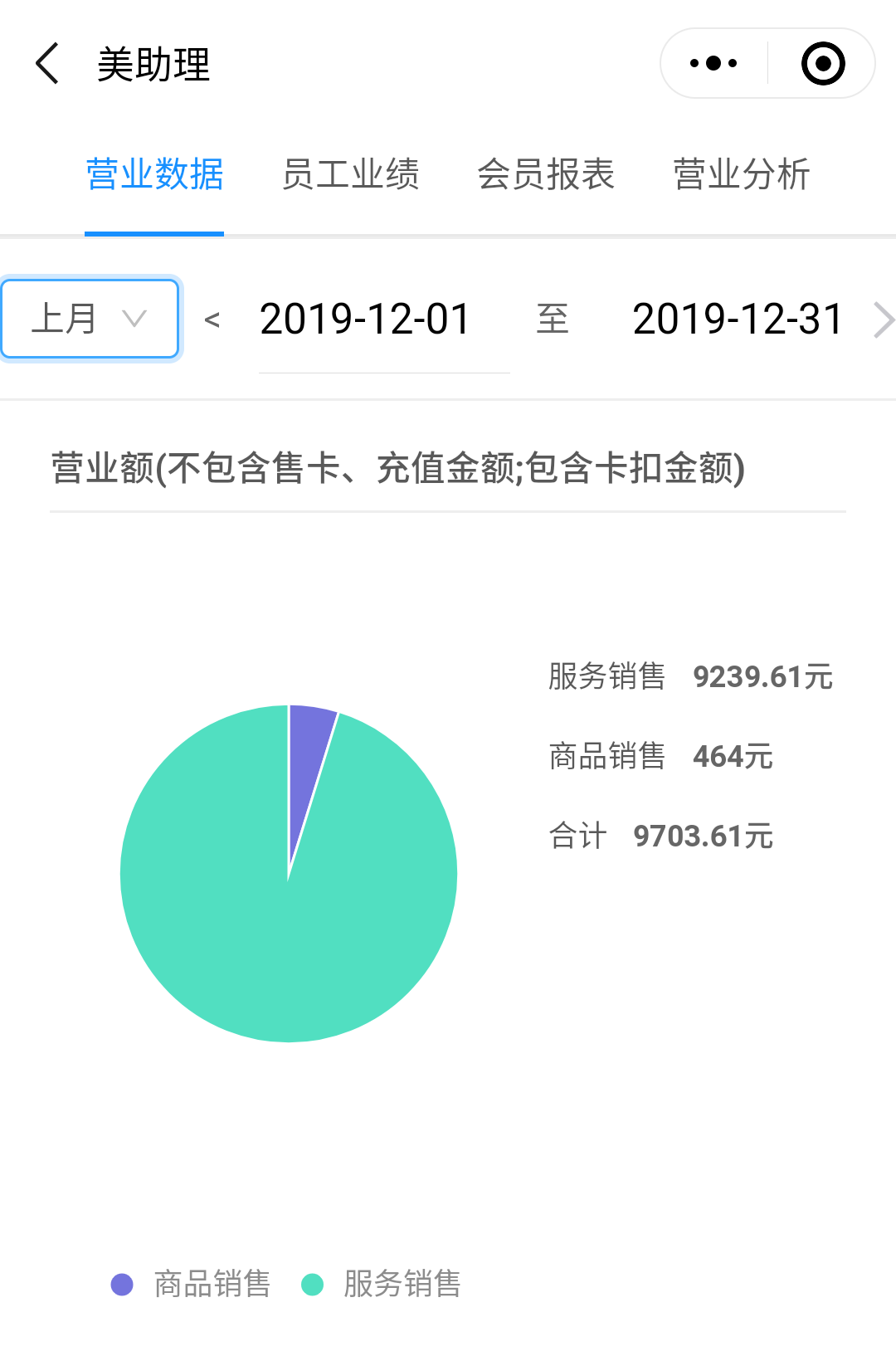 美容院移动收银系统